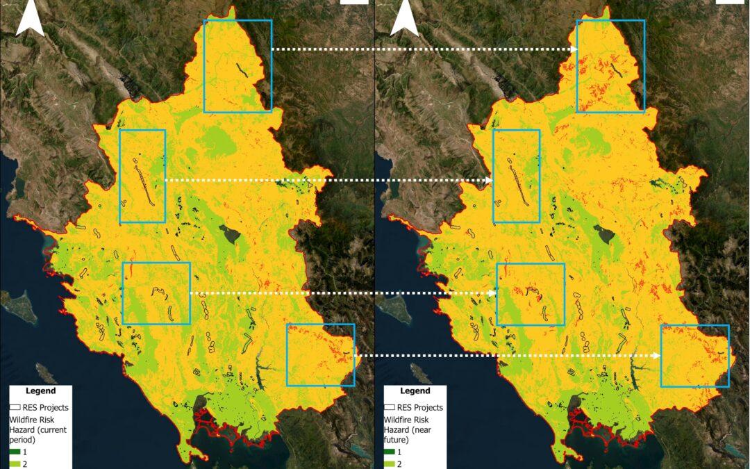 Paper of the Multi-Criteria Wildfire Risk Hazard Assessment in GIS Environment